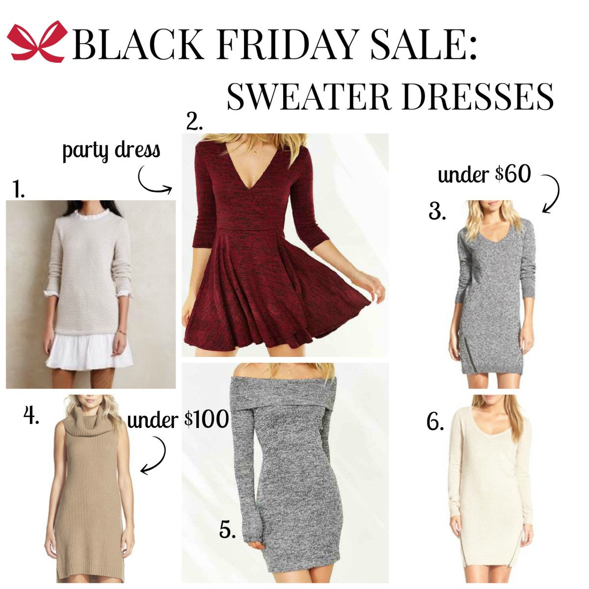 Black Friday Sale Sweater Dresses - Airelle Snyder